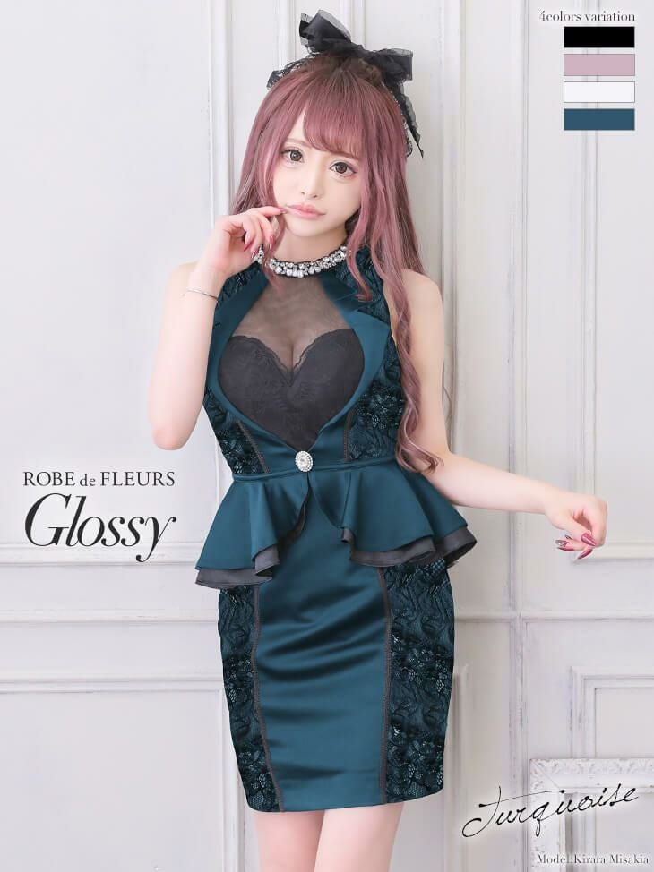 ROBE de FLEURS SALE】Glossy ローブドフルールグロッシー ブラック