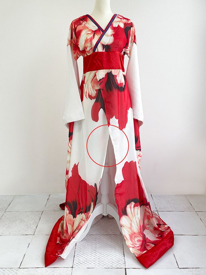 vanityME.OUTLET】【訳ありセール】花魁コスチューム 純白花魁 白無垢