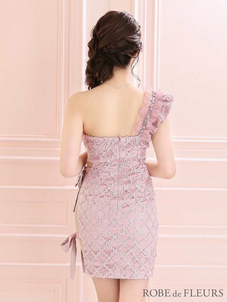 ROBE de FLEURS ローブドフルール ジュエリー×リボンタイトミニキャバ