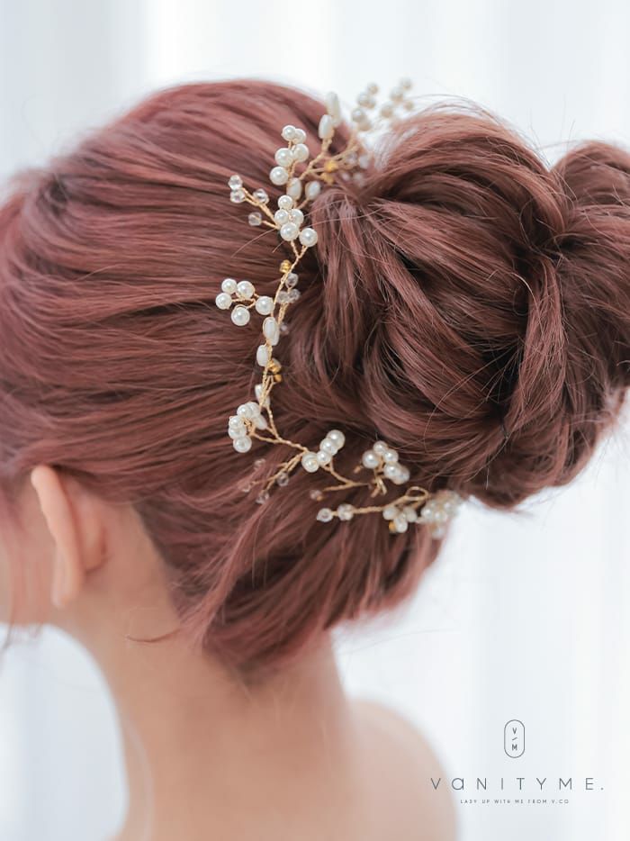 ヘッドドレス ゴールド