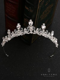 vanityME.couture. ティアラ ビッグビジュー シルバー ジュエリー vcsit-2445