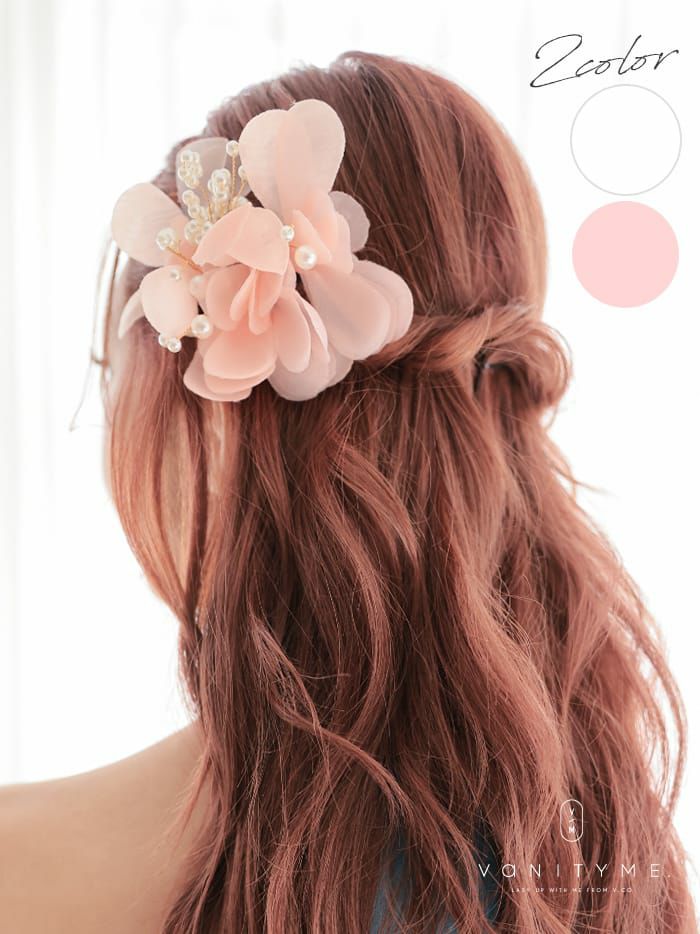フラワーヘアーアクセサリー