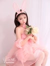 【6点セット】Flower Tulle BUNNY フラワーチュールバニー[ピンク] vcsbn-23341-3