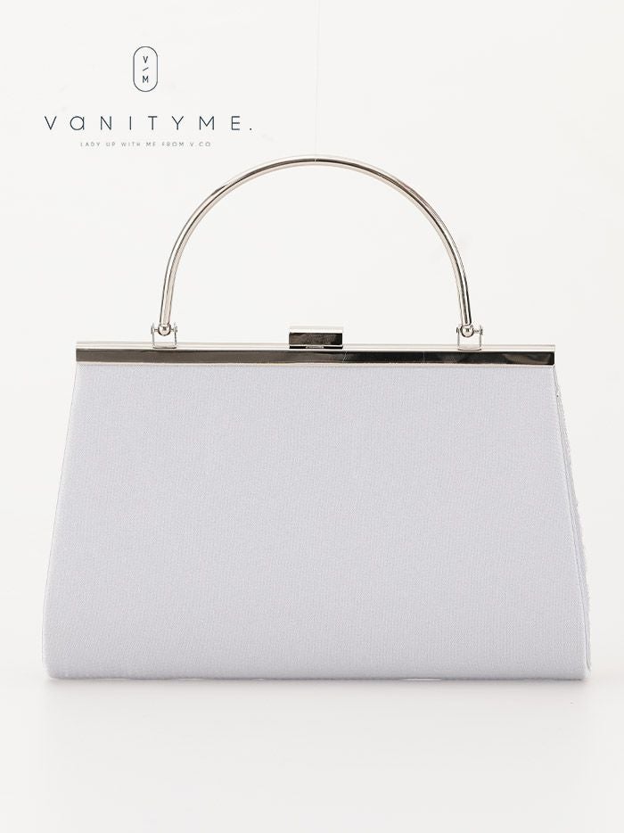 haremode ハレモード フォーマル 刺繍デザイン クラッチバッグ パーティーバッグ ベージュ・シルバー・ブラック vim-am-5069