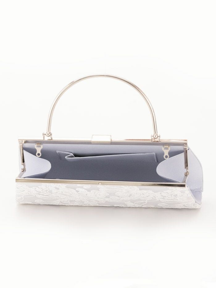 haremode ハレモード フォーマル 刺繍デザイン クラッチバッグ パーティーバッグ ベージュ・シルバー・ブラック vim-am-5069