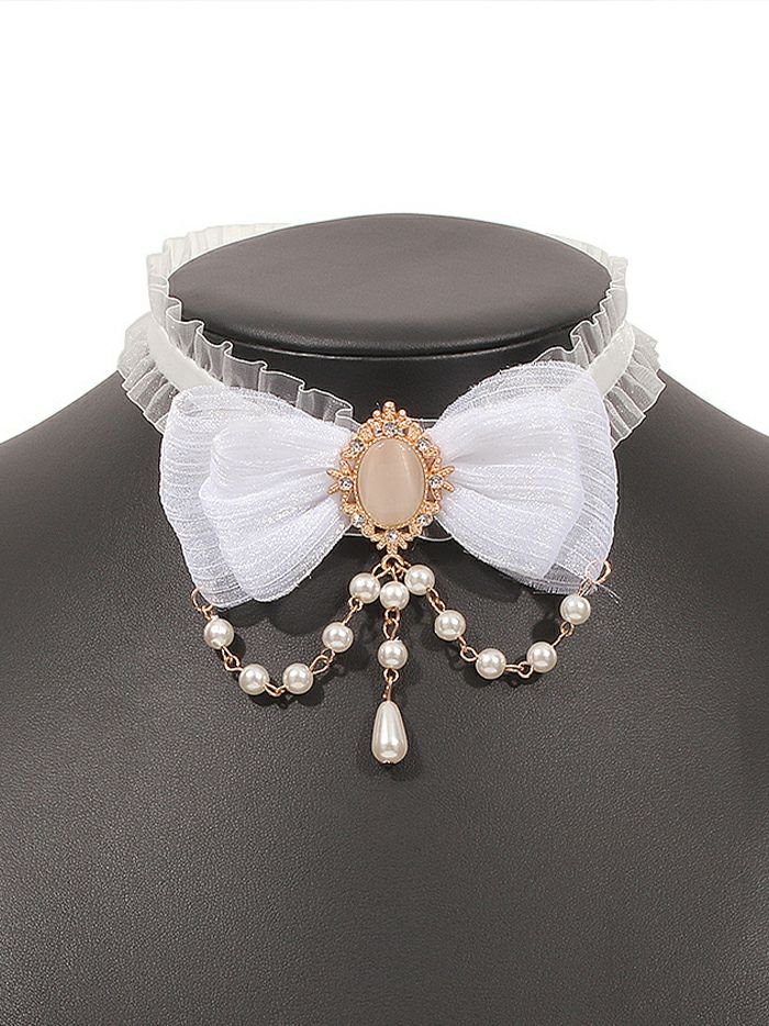 レースリボンチョーカー