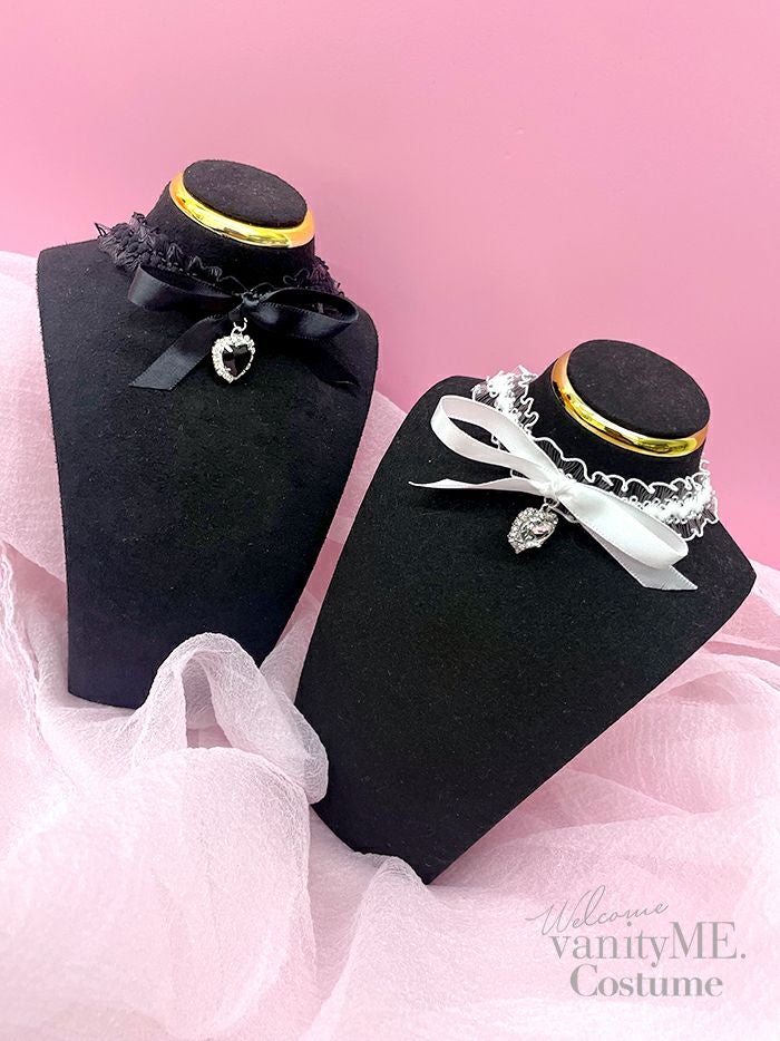 #レースリボンチョーカー