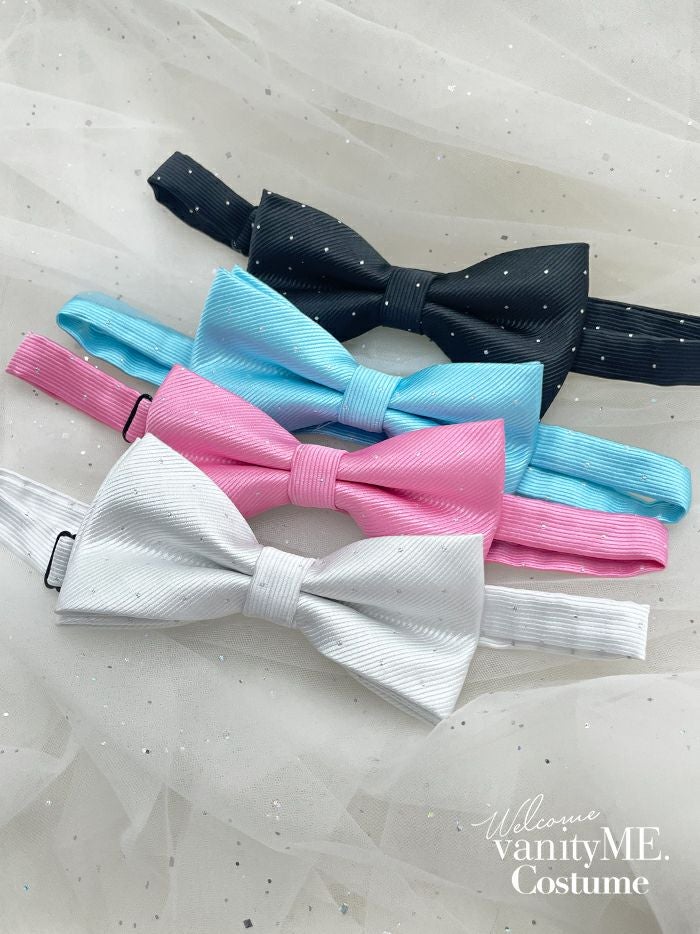 ラメ入りリボン蝶ネクタイ