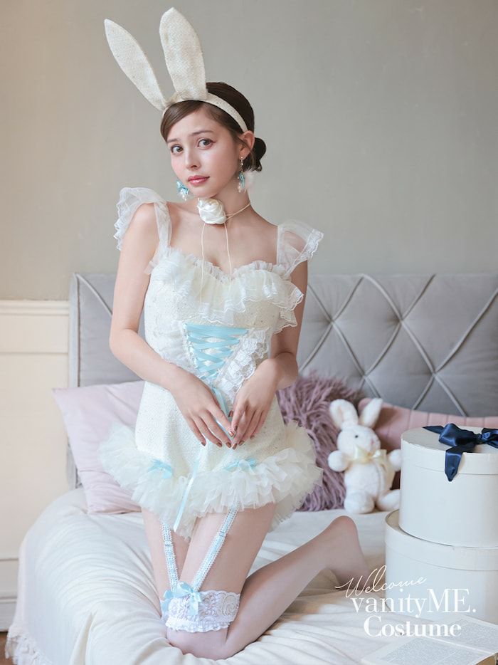 バレエコアバニー[アイボリー]