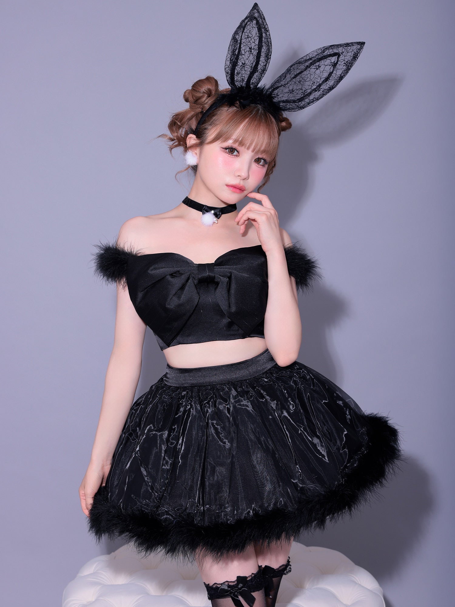 【3点セット】J CORE Bunny ブラック vcsbn-240573-1