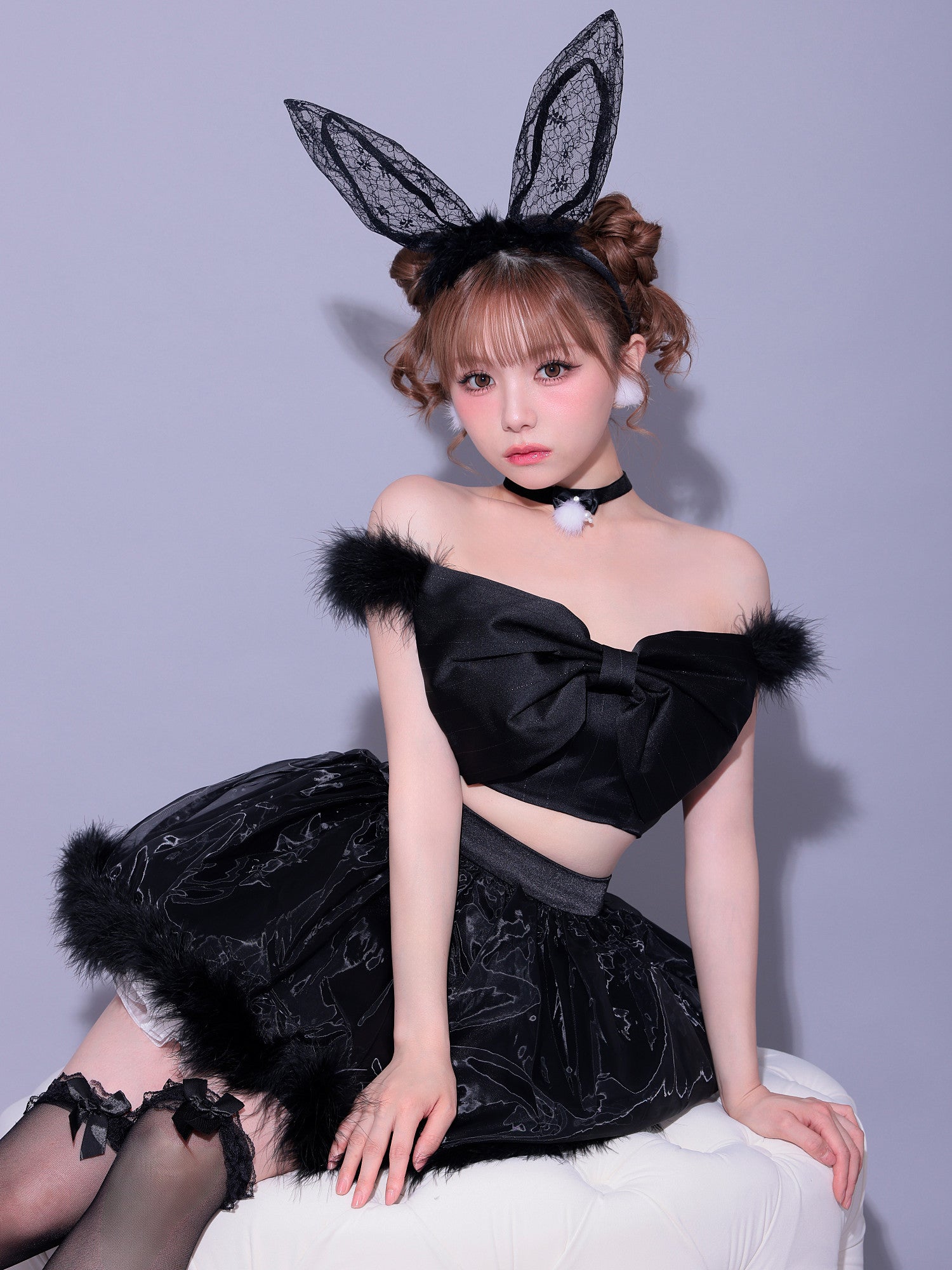 【3点セット】J CORE Bunny ブラック vcsbn-240573-1