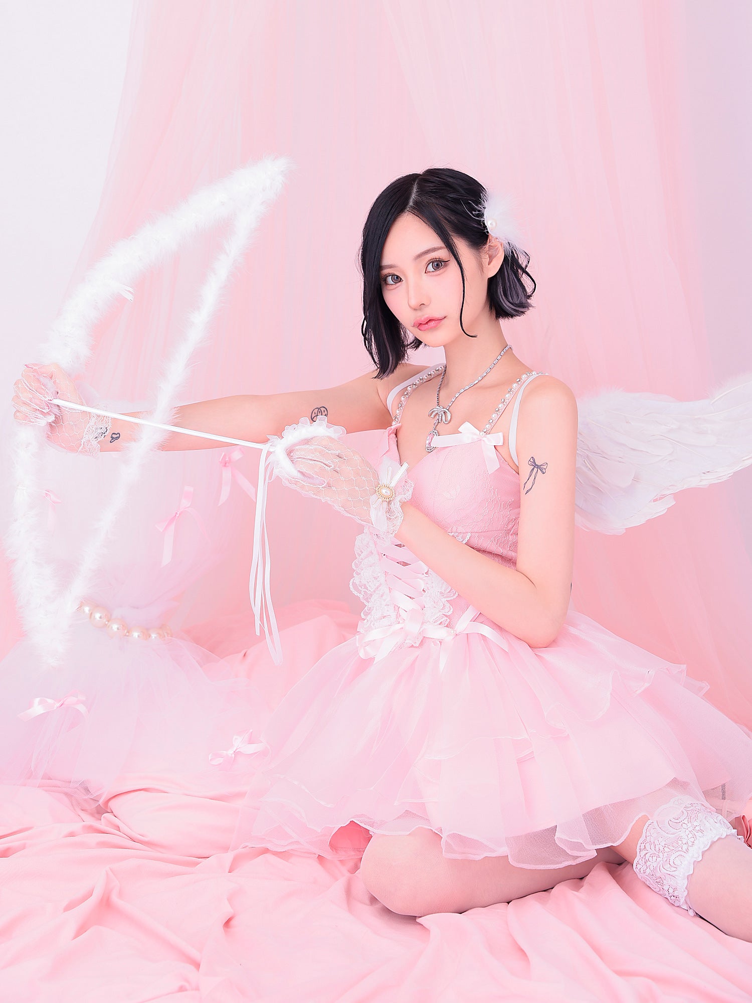 【3点セット】Prima Pure Angel. プリマエンジェル ピンク vcsot-240576-2a