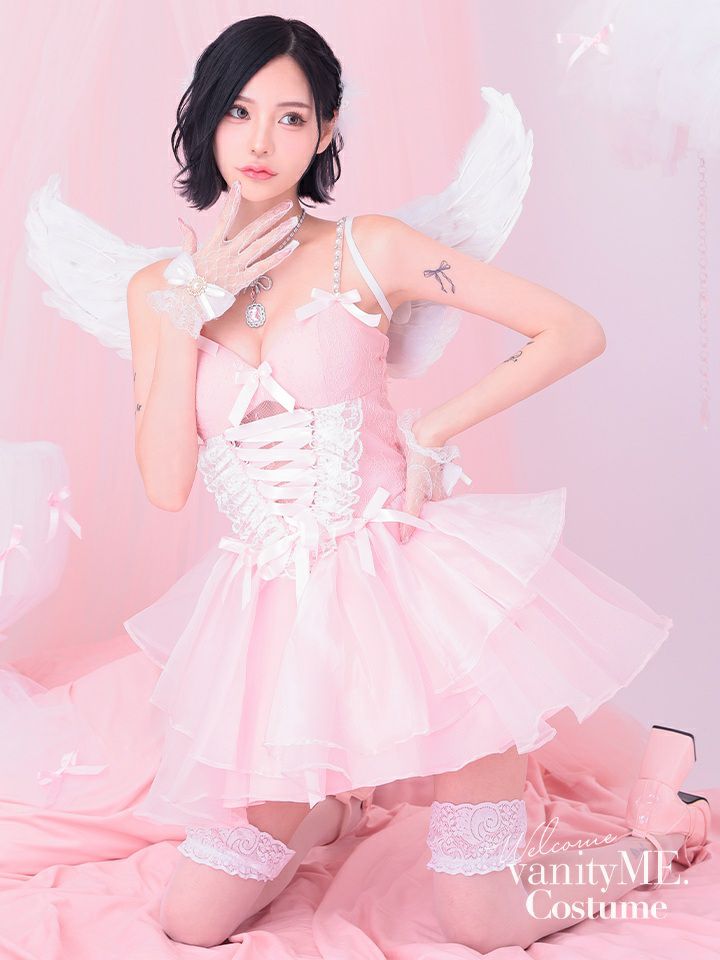 【3点セット】Prima Pure Angel. プリマエンジェル ピンク vcsot-240576-2a