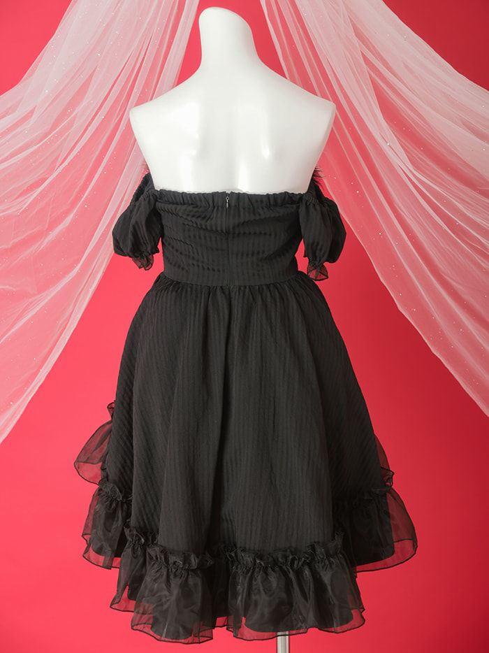 2点セット】Gothic Bride Bunny. ゴシックブライドバニー ブラック