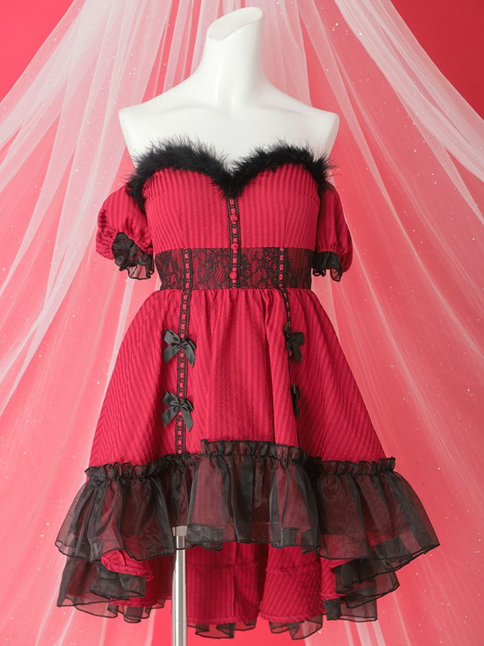 2点セット】Gothic Bride Bunny. ゴシックブライドバニー #LadyRed