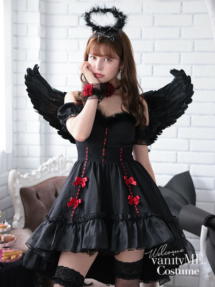 3点セット】Gothic Devil. ゴシックデビル ブラック vcsot-240320-1a