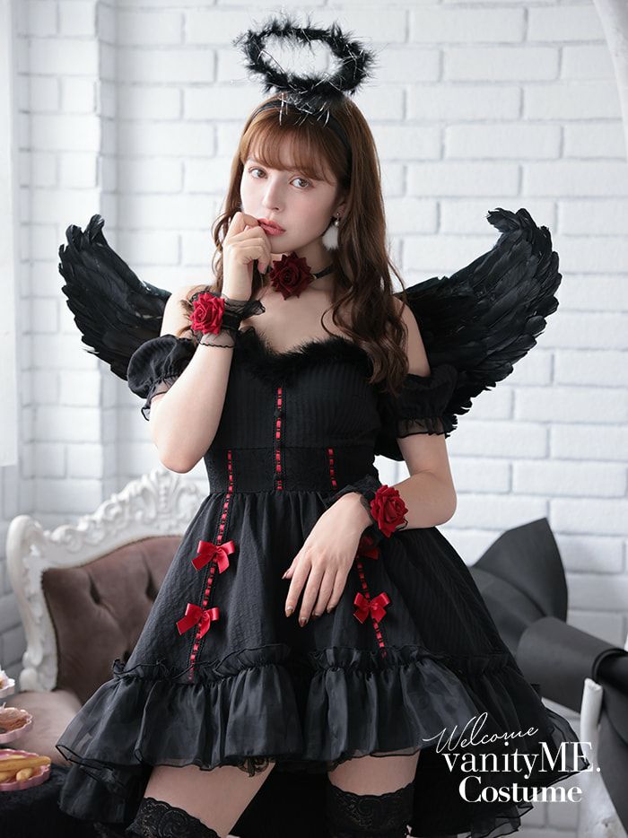 3点セット】Gothic Devil. ゴシックデビル ブラック vcsot-240320-1a
