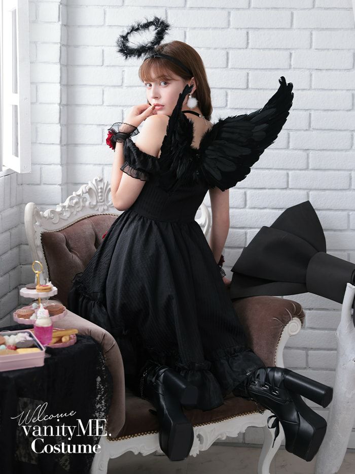 [あばちゃさま専用]ゴスマジックコーデ４点セット 3点セット】Gothic Devil. ゴシックデビル ブラック vcsot-240320-1a