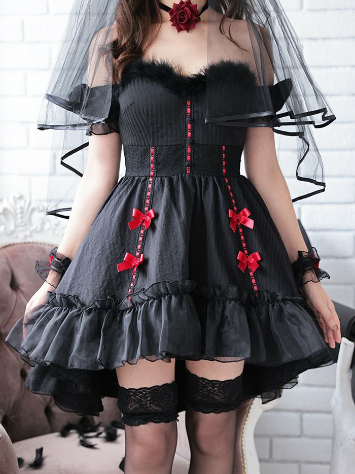 3点セット】Gothic Devil. ゴシックデビル ブラック vcsot-240320-1a