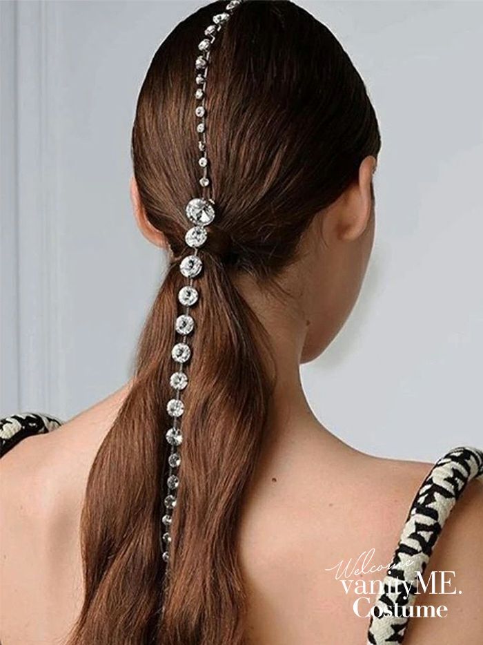 #ラインストーンヘッドアクセサリー