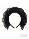 レースメイドカチューシャ ブラック vcsit-2498