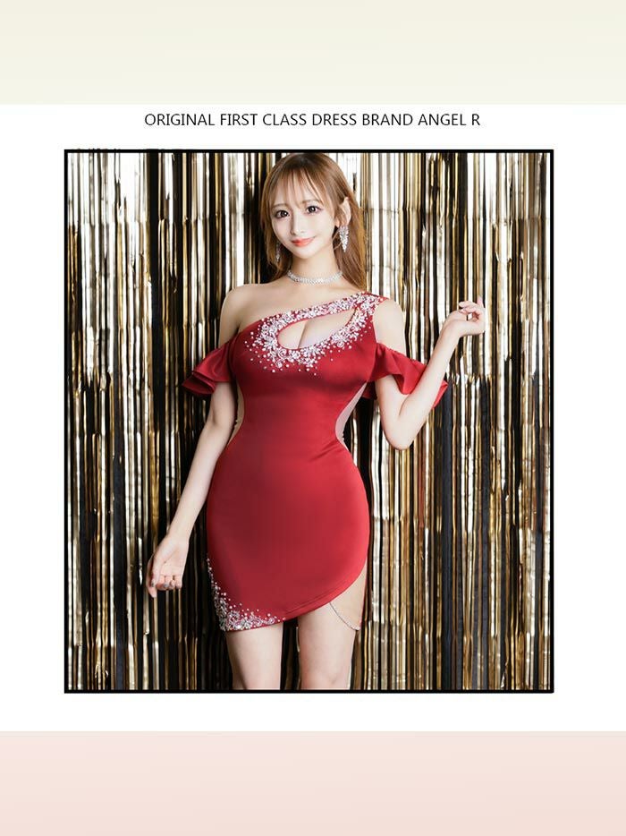 AngelR エンジェルアール フリルショルダーバストカットワン AngelR エンジェルアール フリルショルダーバストカットワン