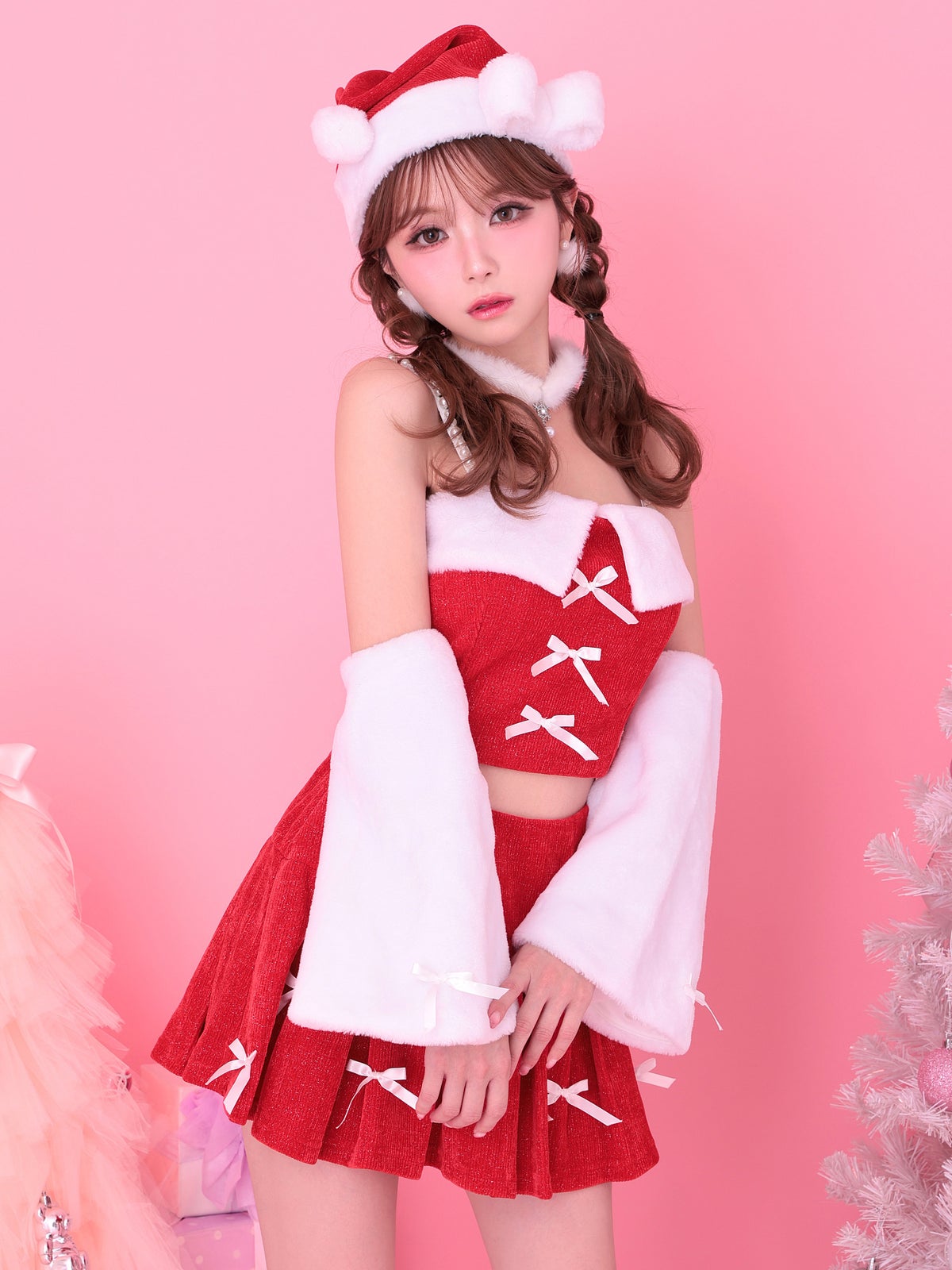【4点セット】Winkle Red Santa ウィンクル レッド サンタ vcsst-23982-1