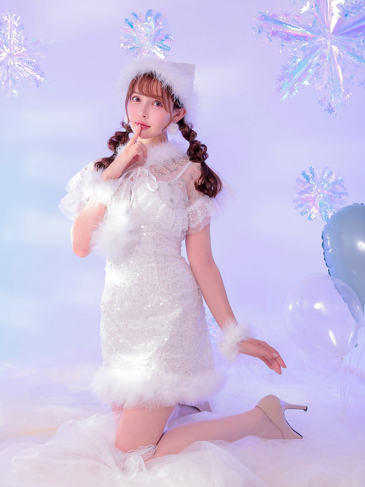 【3点セット】FROZEN jewelry santa フローズン ジュエリー サンタ ホワイト vcsst-240732-1
