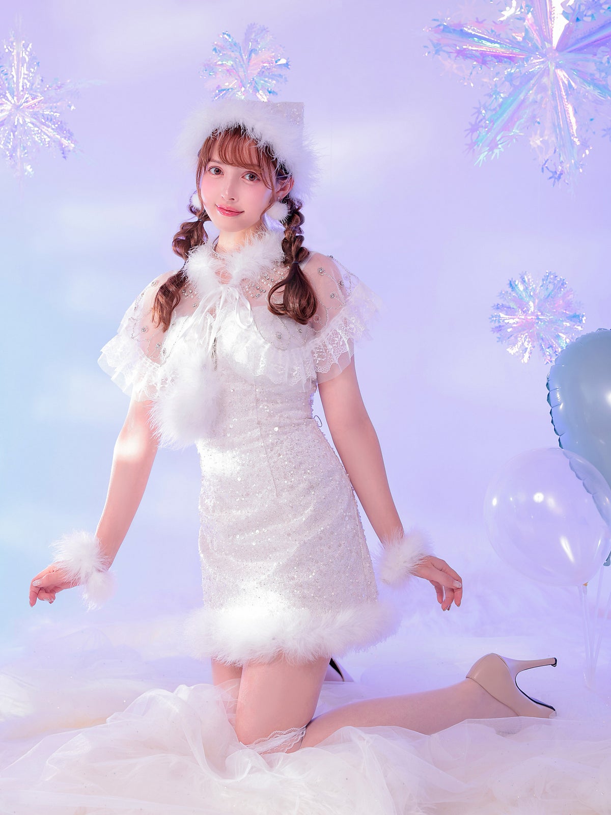 【3点セット】FROZEN jewelry santa フローズン ジュエリー サンタ ホワイト vcsst-240732-1