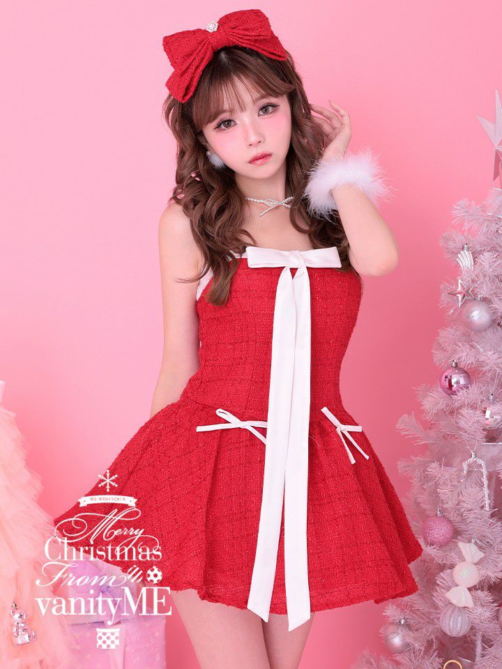 【2点セット】RIBBON core NO.2 リボンコア サンタ レッド vcsst-240737