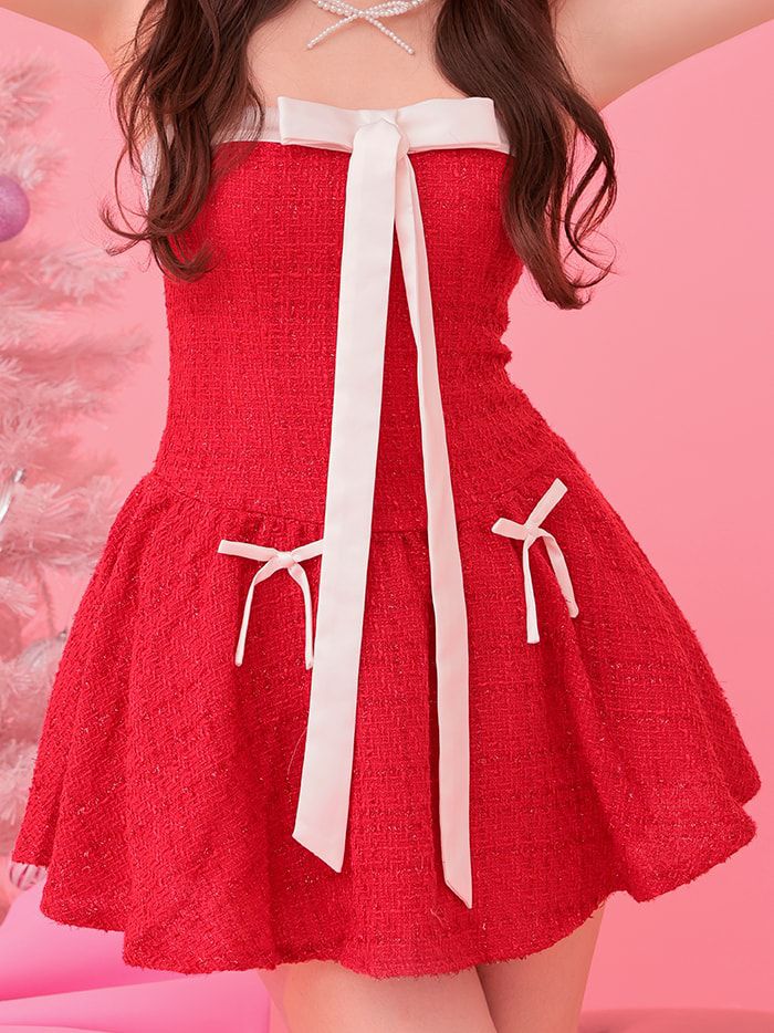 【2点セット】RIBBON core NO.2 リボンコア サンタ レッド vcsst-240737