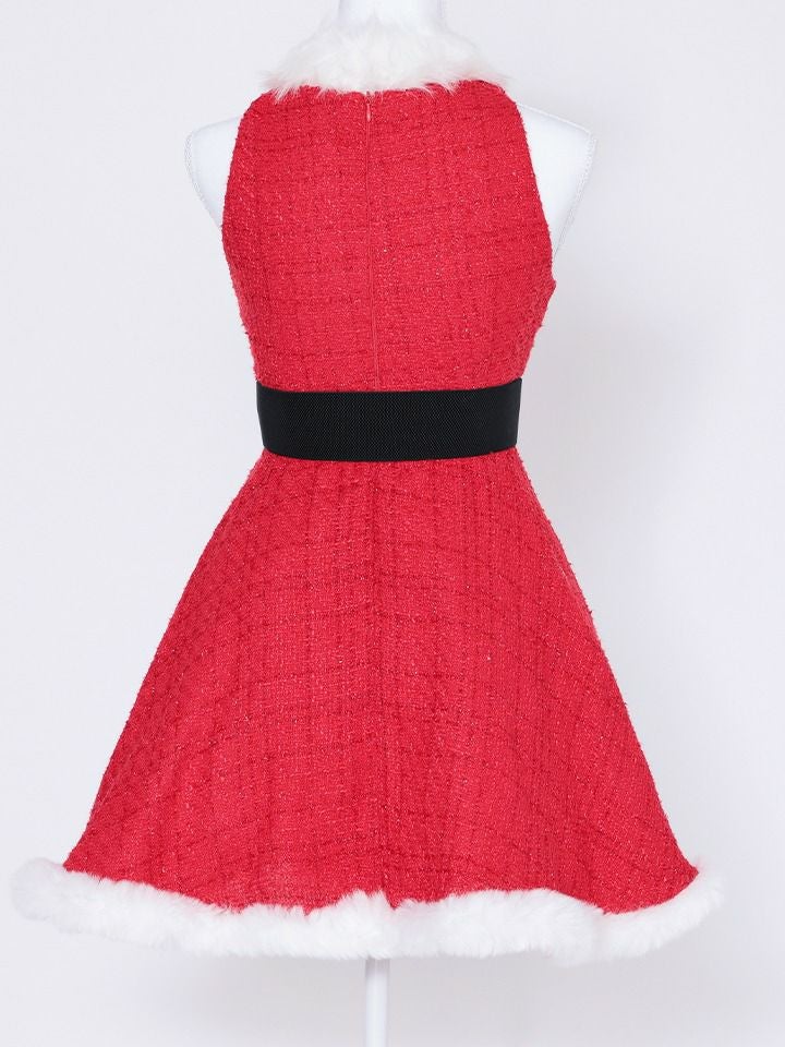 3点セット】at Tiffany's SANTA ティファニー サンタ レッド 【リボン