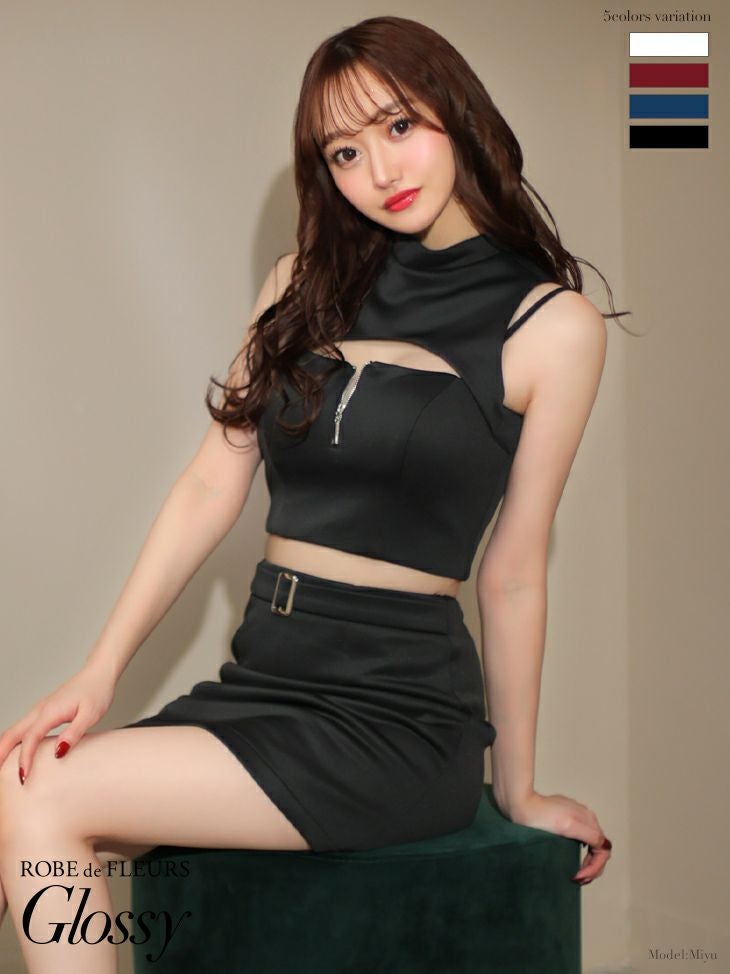 レビューを書く - Glossy ローブドフルールグロッシー ブラック