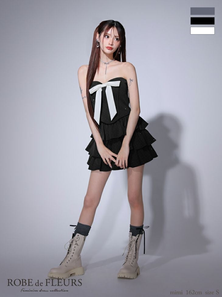 8月中旬頃入荷予定】ROBE de FLEURS ローブドフルール ビッグリボン