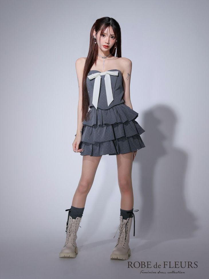 8月中旬頃入荷予定】ROBE de FLEURS ローブドフルール ビッグリボン