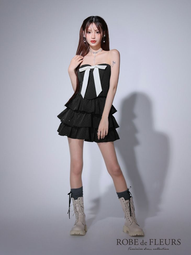 8月中旬頃入荷予定】ROBE de FLEURS ローブドフルール ビッグリボン