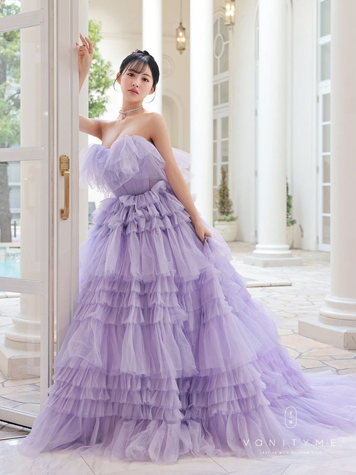 vanityME.couture. バニティーミークチュール サテン バストドレープ