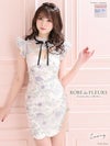 ROBE de FLEURS ローブドフルール Airy Bouquet Dress エアリーブーケミニドレス fm2137-s25