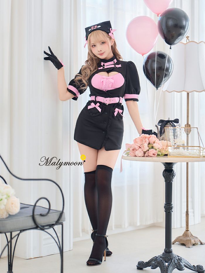 【6点セット】Malymoon マリームーン バイカラールミナスハートナース ml9924-2