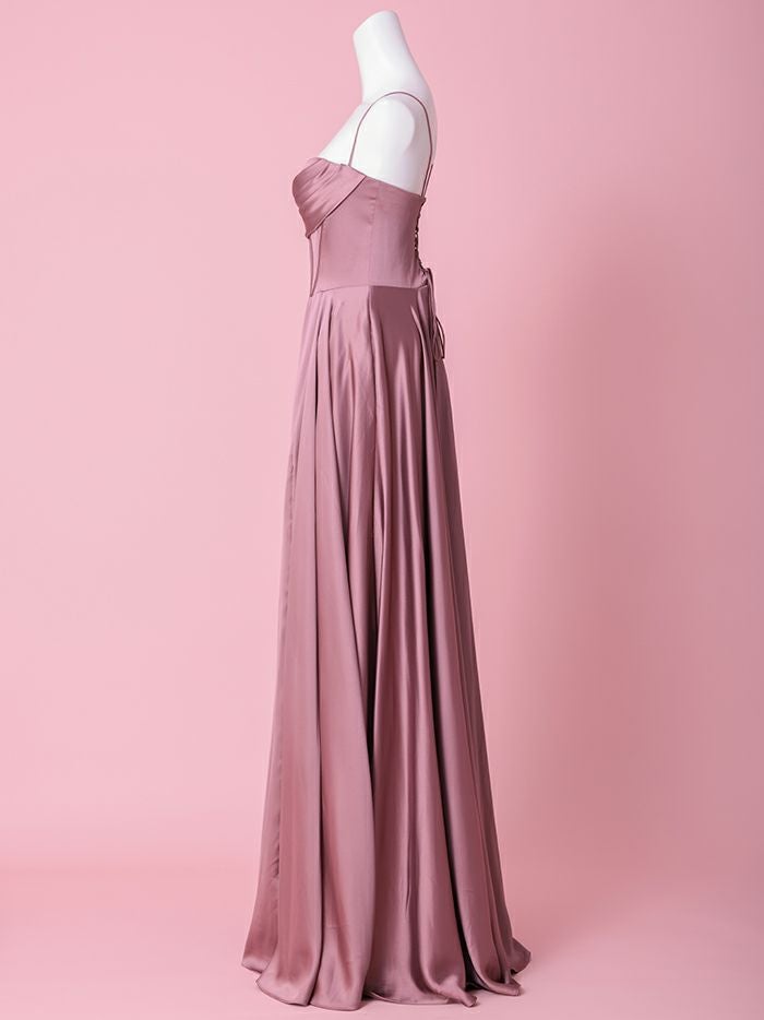 vanityME.couture. バニティーミークチュール サテン バストドレープ