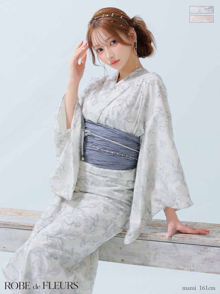 2～3点セット】ROBE de FLEURS ローブドフルール Sheer floral
