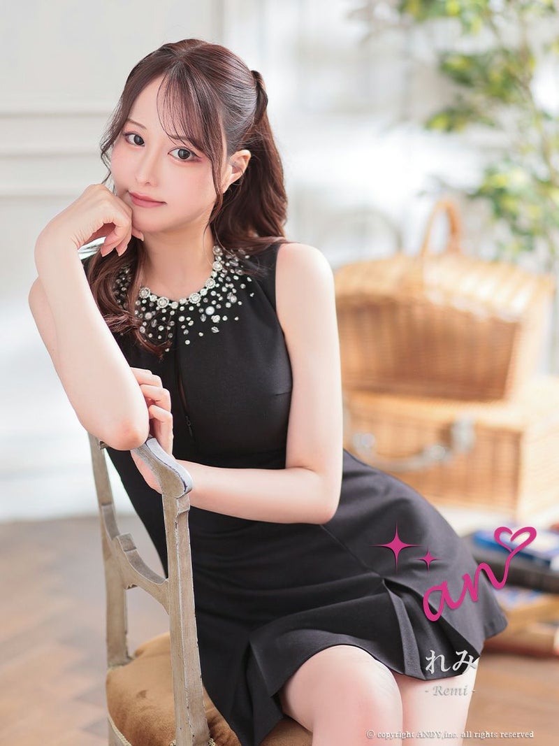 an アン ビジューカラー バックオープン プリーツスカート フレア ミニドレス ワンピース aoc-3874