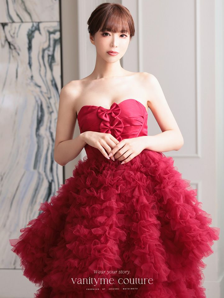 vanityME.couture. バニティーミークチュール リボンモチーフ サテン 2