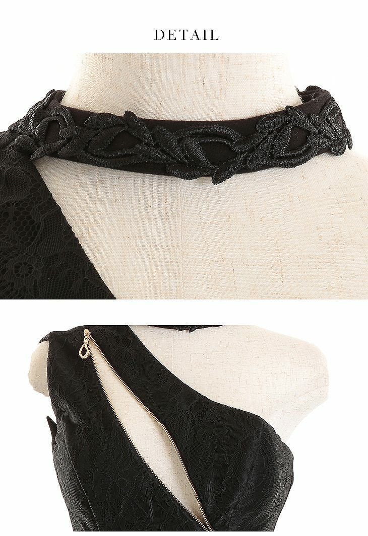 【ROBE de FLEURS SALE】 Glossy ローブドフルール グロッシー ジッパー×ストレッチタイトミニキャバドレス gl2003-s25