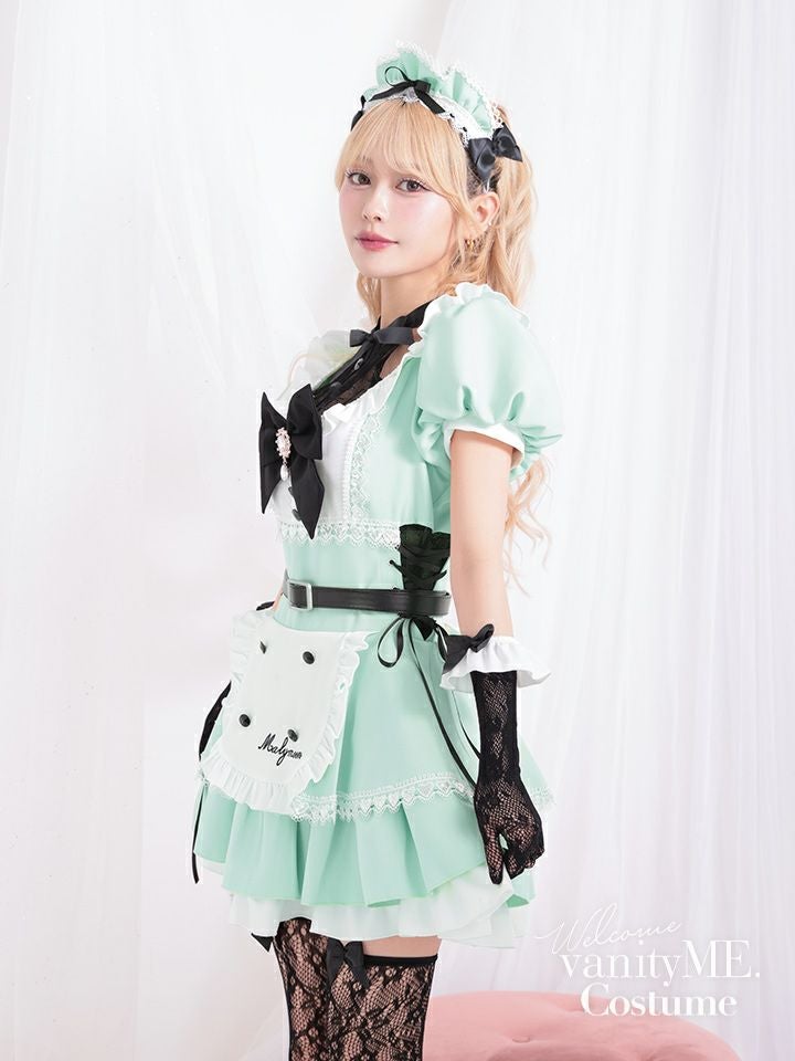 【8点セット】Malymoon マリームーン トゥインクルドールメイド [グリーン] ml10223-5