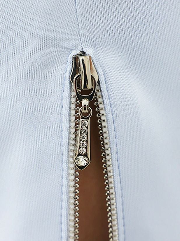  Veautt ヴュート アシンメトリーショルダーサテンサイドファスナータイトミディアムドレス vt082513-ks