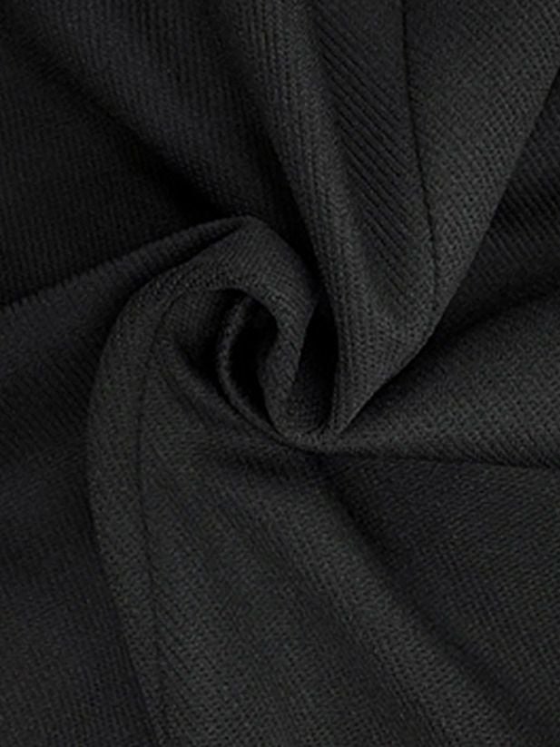 Veautt ヴュート フロントファスナーバックオープンタイトミディアムドレス vt032503