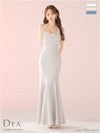 DEA. ディア バイ ローブドフルール シンプルドレープホルターマーメイドロングキャバドレス de3373-c