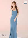 DEA. ディア バイ ローブドフルール シンプルドレープホルターマーメイドロングキャバドレス de3373