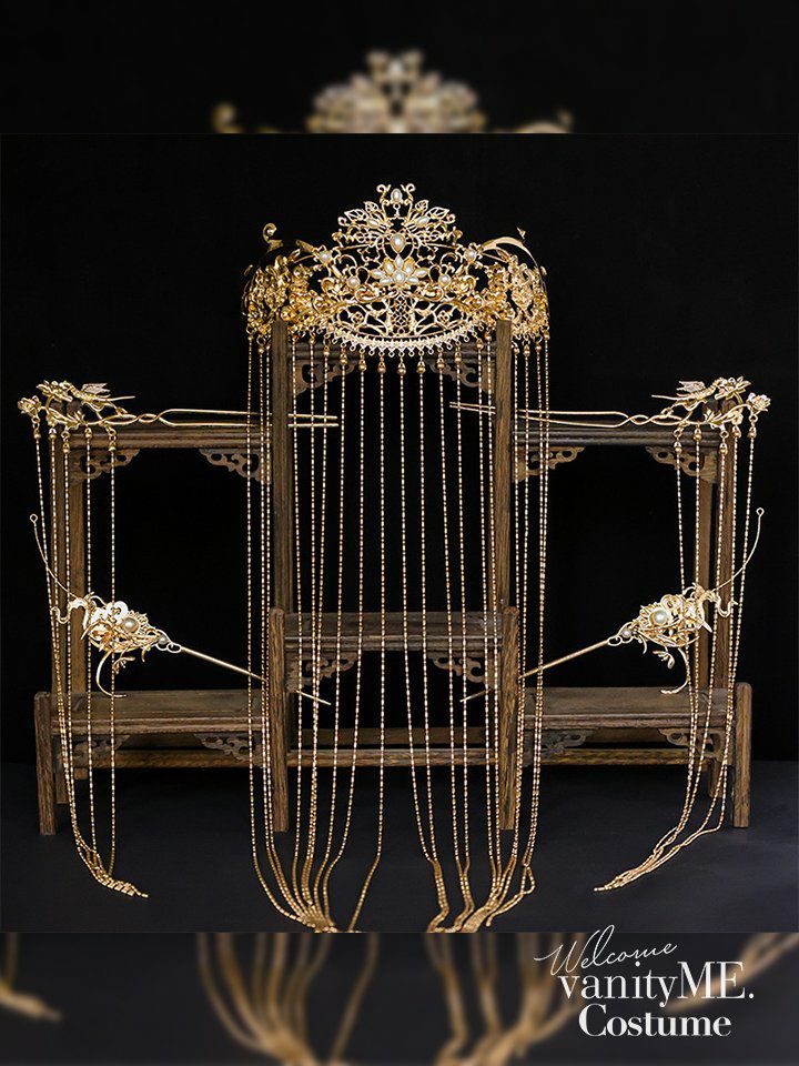 漢服コスプレ 天華の簾 中国風小物 